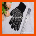 Guantes Conductores para iPhone Touch con puntos negros de PVC